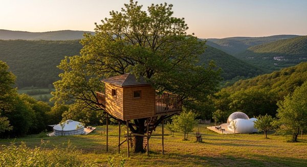 Cabanes et hébergements insolites en Ardèche : la promesse d'un séjour unique